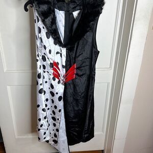Dreamgirl The Devil Wears Dalmatian Sexy Cruella Costume Plus Size 1X